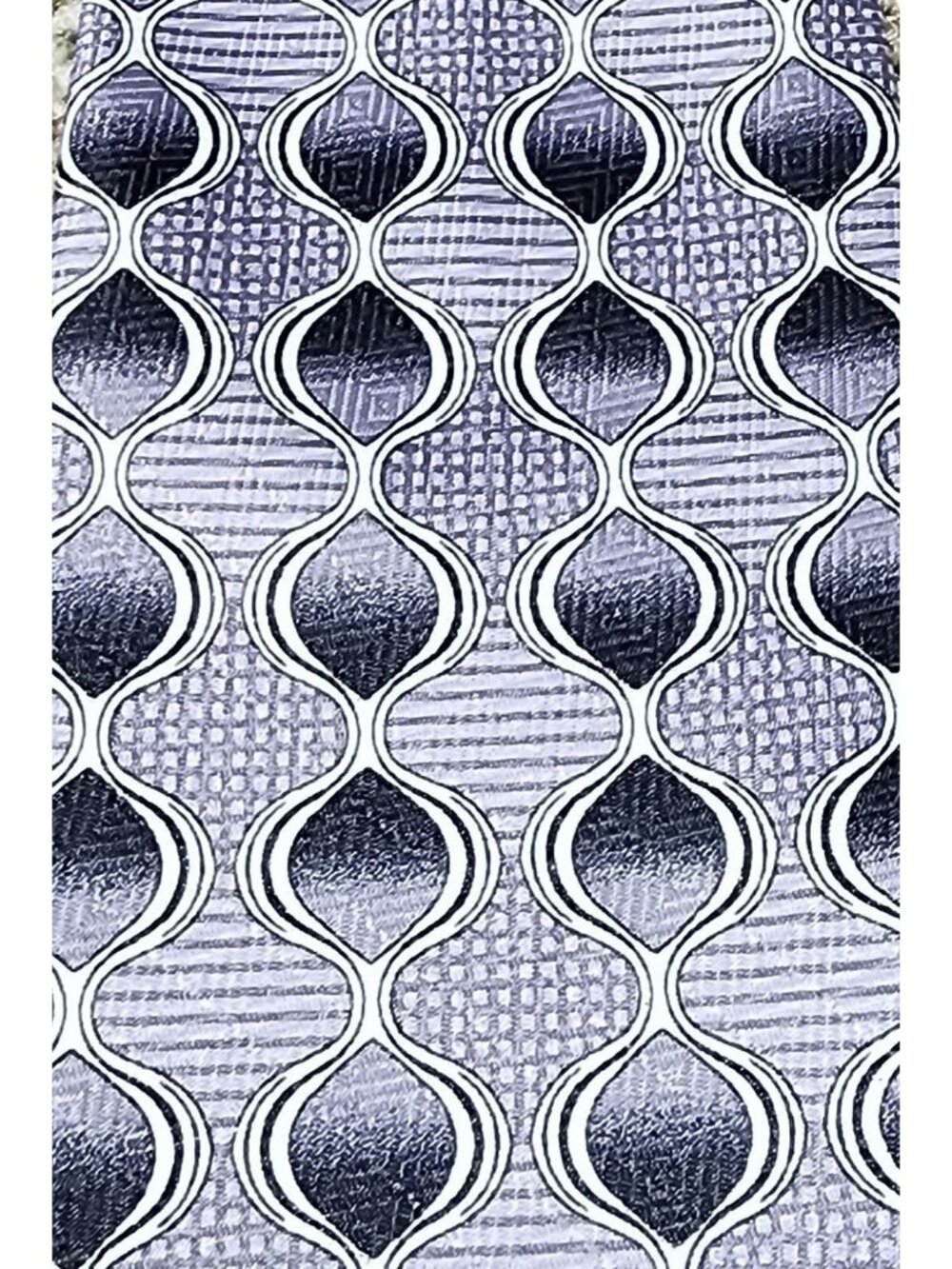 Vintage FRATELLO Mod Geometric Polyester Tie
